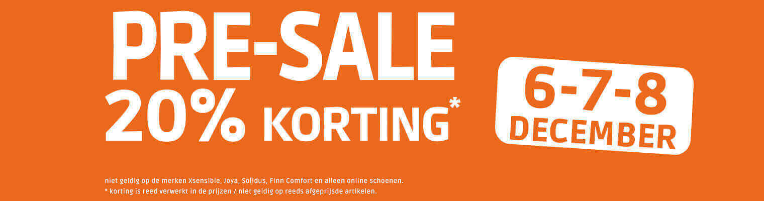 Pre Sale meijerink schoenen 6, 7 en 8 december 2091