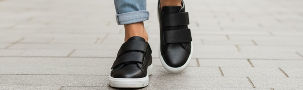 Schoenen met klittenband dames