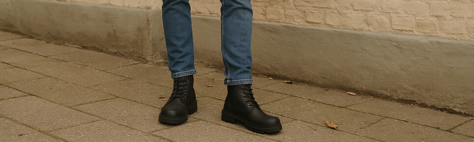 Stoere veterboots heren