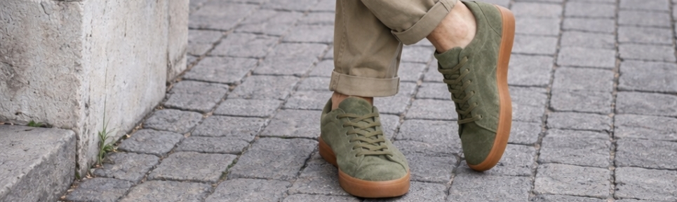 suede veterschoenen heren?