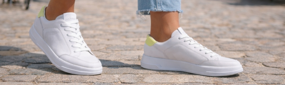 Witte sneakers dames