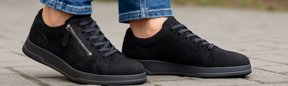 Zwarte sneakers dames