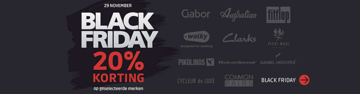 Black Friday bij Meijerink Schoenen, korting op diverse merken!