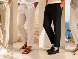 Welke schoenen passen bij een linnen broek?