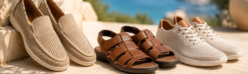 Luchtige schoenen voor heren: stijlvol de zomer door 