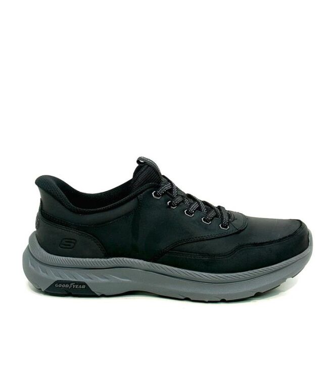 Skechers 205338-BLK, sneakers / veterschoenen Direct leverbaar uit de webshop 