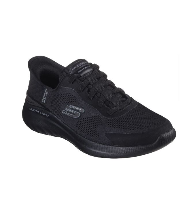 Skechers 232459-BBK, sneakers / veterschoenen Direct leverbaar uit de webshop 