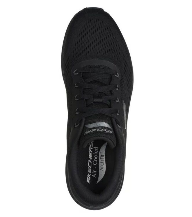 Skechers 232700-BBK, sneakers / veterschoenen Direct leverbaar uit de webshop 
