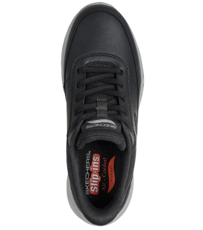 Skechers 210981-BLK, sneakers / veterschoenen Direct leverbaar uit de webshop 