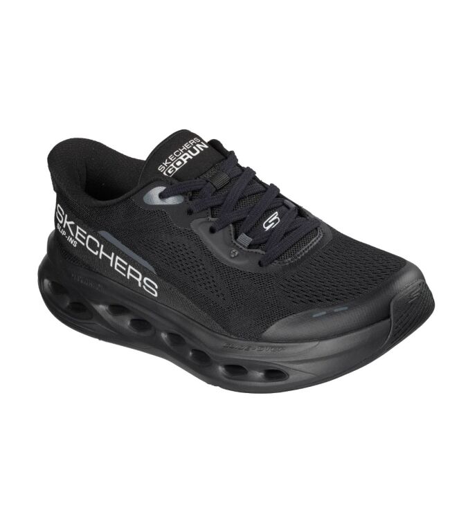 Skechers 220421-BBK, sneakers / veterschoenen Direct leverbaar uit de webshop 