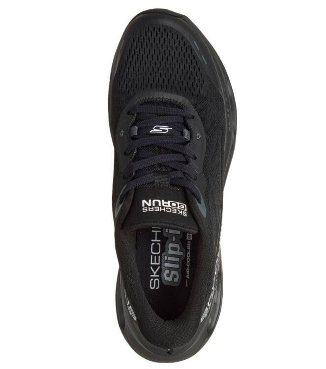 Skechers 220421-BBK, sneakers / veterschoenen Direct leverbaar uit de webshop 