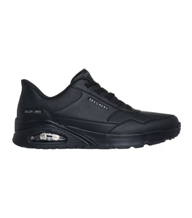 Skechers 183023-BBK, sneakers / veterschoenen Direct leverbaar uit de webshop 