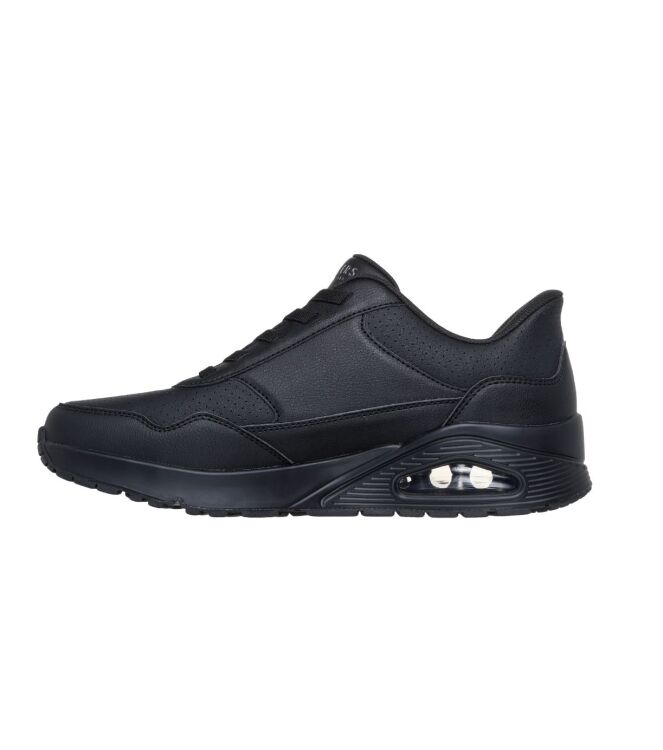 Skechers 183023-BBK, sneakers / veterschoenen Direct leverbaar uit de webshop 