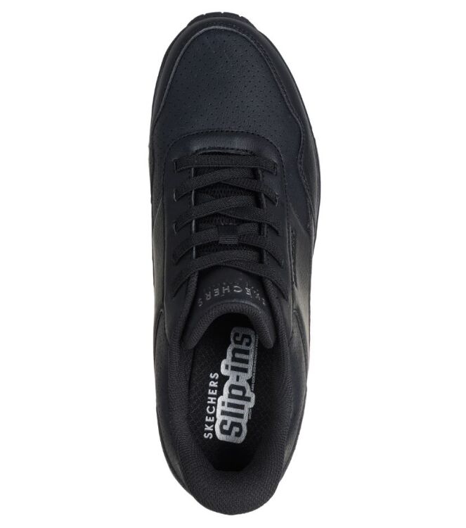 Skechers 183023-BBK, sneakers / veterschoenen Direct leverbaar uit de webshop 