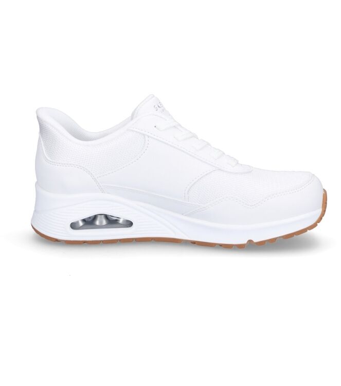 Skechers 183022-WHT, sneakers / veterschoenen Direct leverbaar uit de webshop 