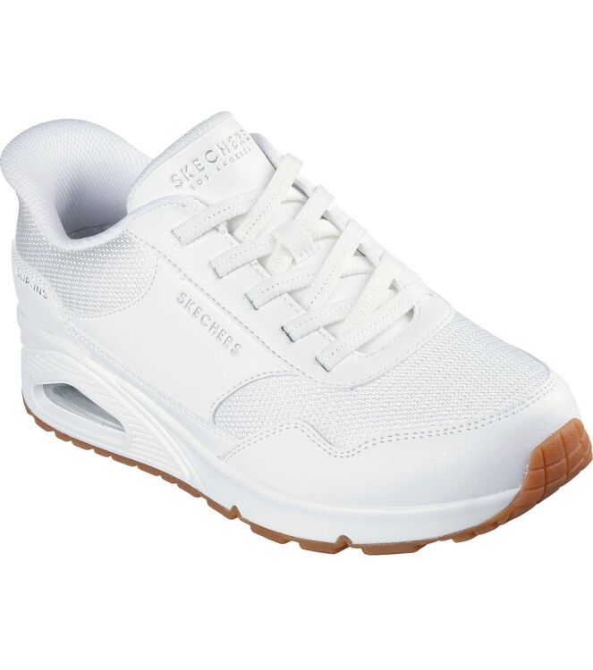Skechers 183022-WHT, sneakers / veterschoenen Direct leverbaar uit de webshop 