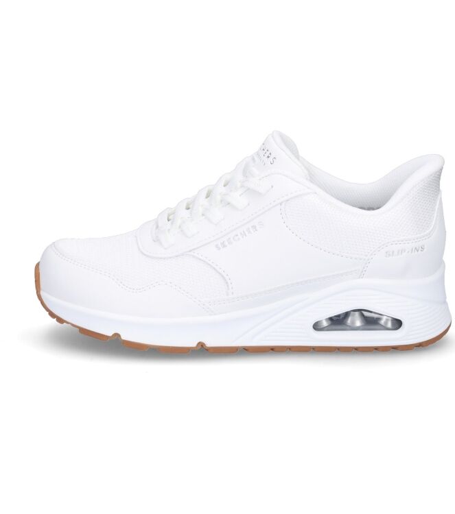 Skechers 183022-WHT, sneakers / veterschoenen Direct leverbaar uit de webshop 