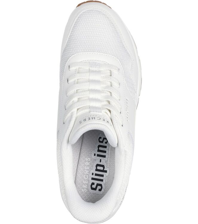 Skechers 183022-WHT, sneakers / veterschoenen Direct leverbaar uit de webshop 