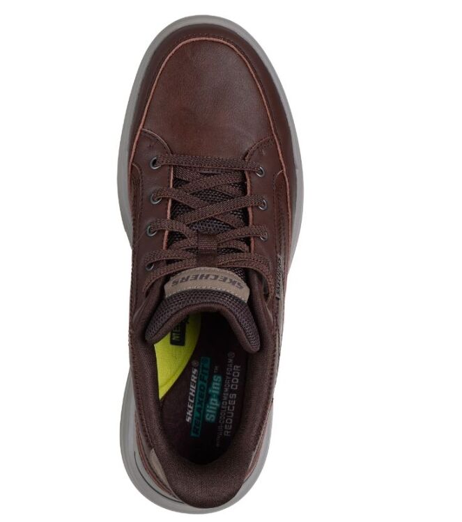 Skechers 211234-CHOC, sneakers / veterschoenen Direct leverbaar uit de webshop 