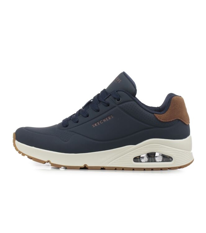 Skechers 183004-NVY, sneakers / veterschoenen Direct leverbaar uit de webshop 
