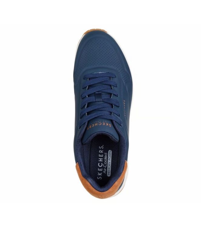 Skechers 183004-NVY, sneakers / veterschoenen Direct leverbaar uit de webshop 