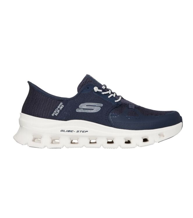 Skechers 232930-NVY, sneakers / veterschoenen Direct leverbaar uit de webshop 