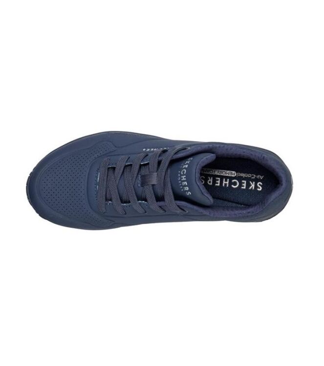 Skechers 52458-DKNV, sneakers / veterschoenen Direct leverbaar uit de webshop 