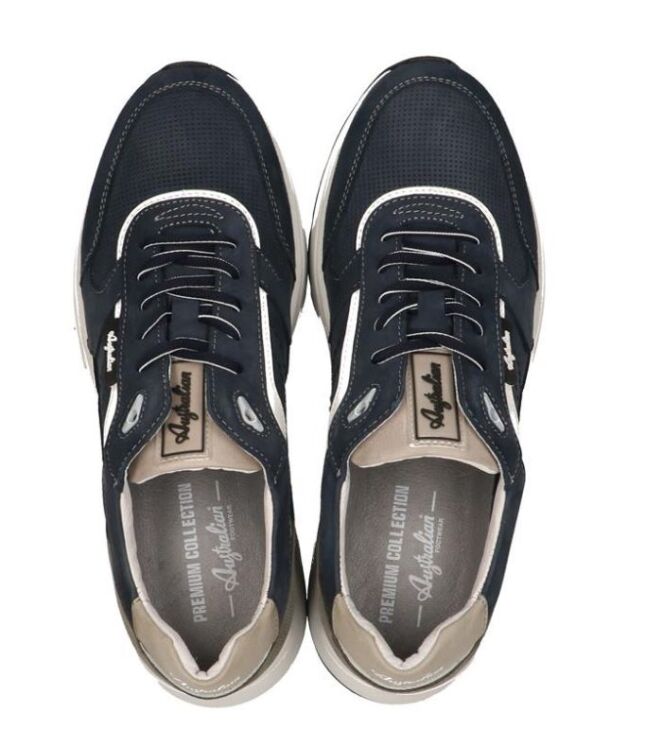 Australian 15.1691.01-SI7, sneakers / veterschoenen Direct leverbaar uit de webshop 