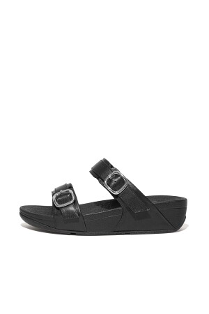 FitFlop Lulu Adjustable Slide all black 