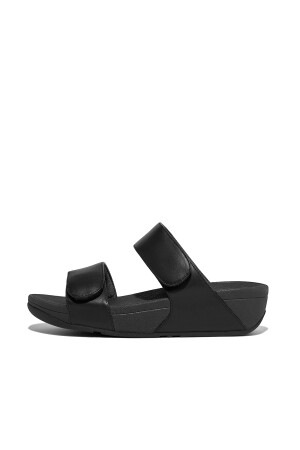FitFlop Lulu Adjustable Slides all black 