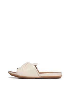 FitFlop FitFlop Gracie Soft-Twist Leather Slides paris beige 