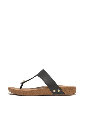 FitFlop Iqushion Toe-Post Sandals black 