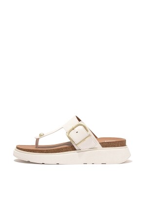 FitFlop Gen-FF Buckle Leather Toe-Post urban white 