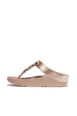FitFlop Halo Bead-Circle Slides latte beige 