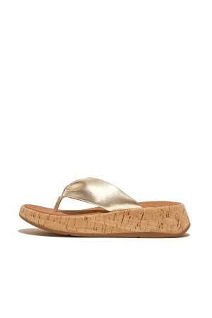 FitFlop F-Mode Twist platino 