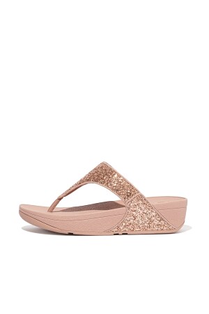 FitFlop Lulu Glitter Toe-Thongs rose gold 
