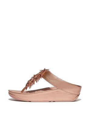 FitFlop Rumba Beaded Metallic rose gold 