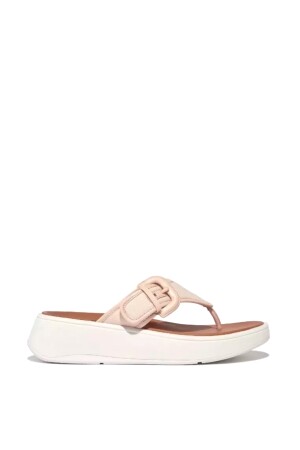 FitFlop F-Mode Buckle Canvas Flatform rose foam 