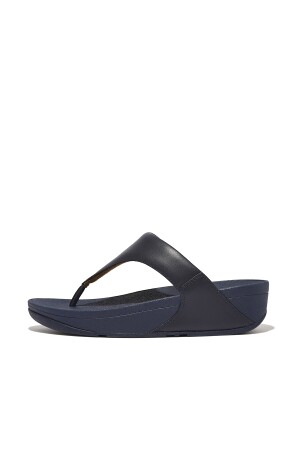 FitFlop Lulu Leather Toepost deepest blue 
