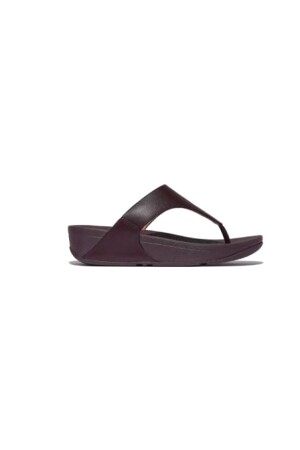 FitFlop Lulu Leather Toepost plumberry 