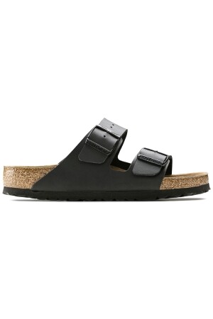 Birkenstock Arizona zacht voetbed black 