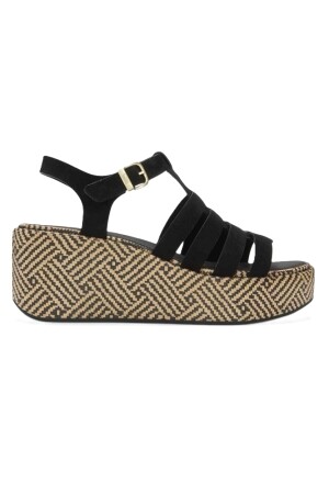 FitFlop Platfforms Graphic-Weave Fisherman black 