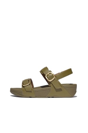 FitFlop Lulu Adjustable Sandal camo green 