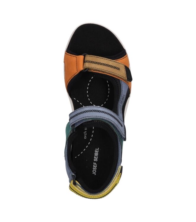 Josef Seibel 97302.TE380.900, sandalen Direct leverbaar uit de webshop 