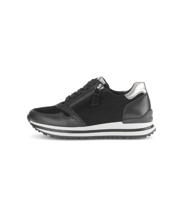 Gabor 76.528-37, sneakers / veterschoenen Direct leverbaar uit de webshop 