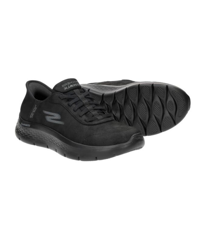 Skechers 124837-BBK, sneakers / veterschoenen Direct leverbaar uit de webshop 