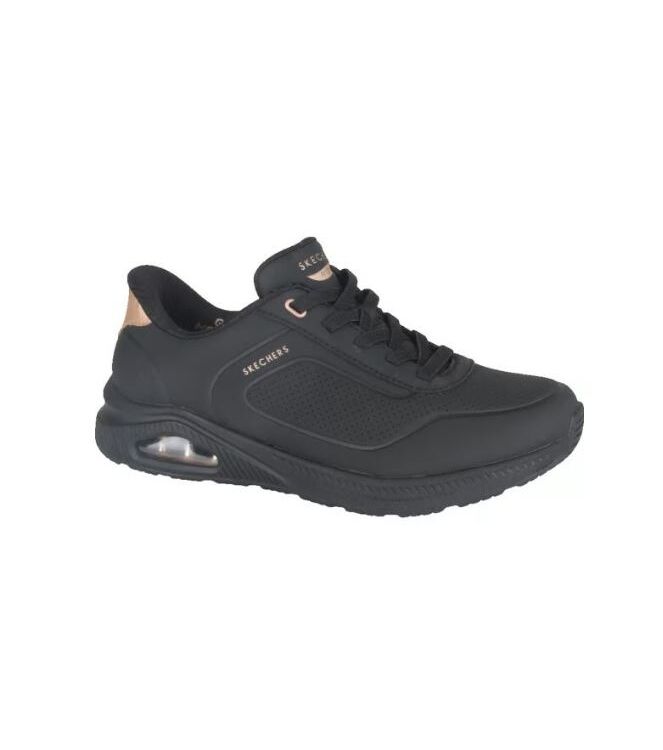 Skechers 190177-BBK, sneakers / veterschoenen Direct leverbaar uit de webshop 