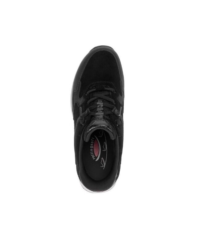 Gabor Rollingsoft 0104.02-001, sneakers / veterschoenen Direct leverbaar uit de webshop 