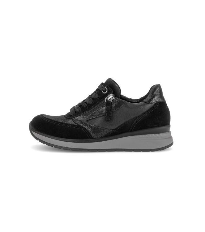 Gabor 6020.02-001, sneakers / veterschoenen Direct leverbaar uit de webshop 