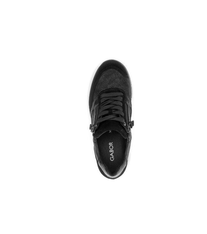 Gabor 6020.02-001, sneakers / veterschoenen Direct leverbaar uit de webshop 